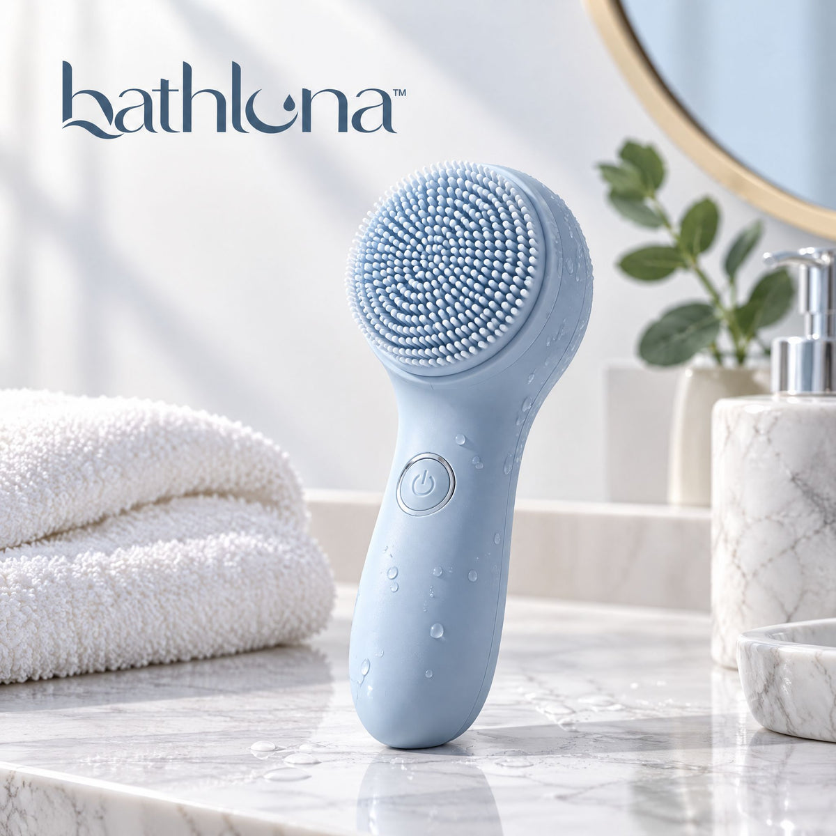 bathluna™ Facial Cleansing Brush with Gentle Skincare & Daily Beauty Care