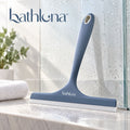 bathluna™ Shower Squeegee with Water Removal & Bathroom Cleaning Solution