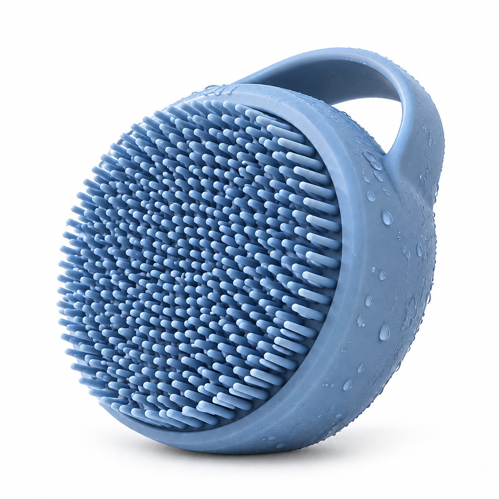 bathluna™ Silicone Body Scrubber with Gentle Cleansing & Shower Care Experience